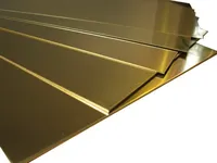 Латунный анод Холоднокатаный 1900 мм 200 мм 8 мм Л63 ГОСТ 2208-2007 купить в Пскове