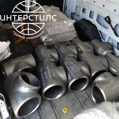 Стальной тройник равнопроходной 76 мм 10 мм 09Г2С ГОСТ 17376-2001 купить в Пскове